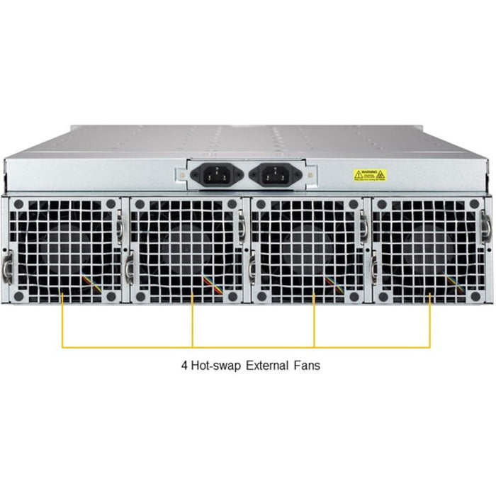 Supermicro SuperServer SYS-5039MC-H12TRF 3U 12-Node Intel Xeon E 6-Core 128GB Server