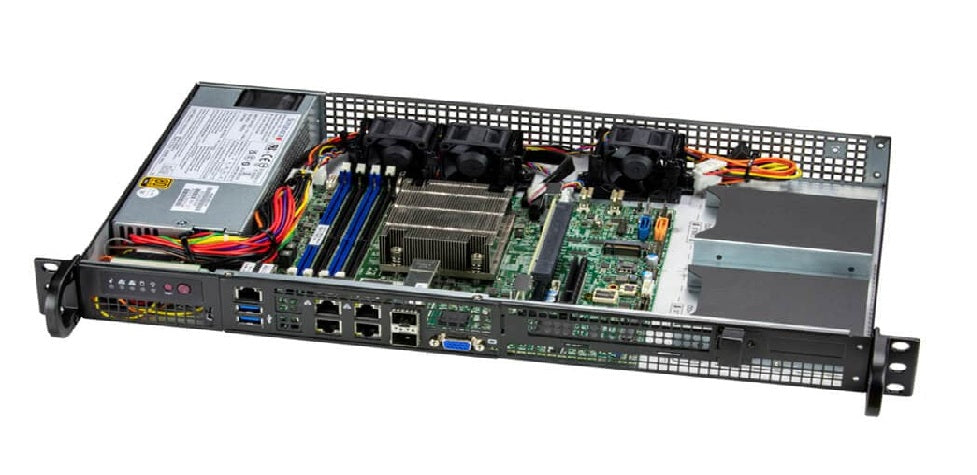 Supermicro SYS-510D-10C-FN6P Mini-1U Intel Xeon 10 Core Server
