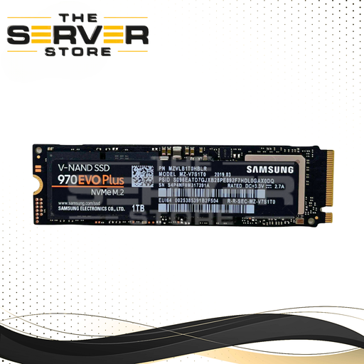 Samsung 1TB NVMe 2280 M.2 PCIe Gen 3 x4 SSD 970 EVO PLUS MZ-VLS1T0 MZVLB1T0HBLR