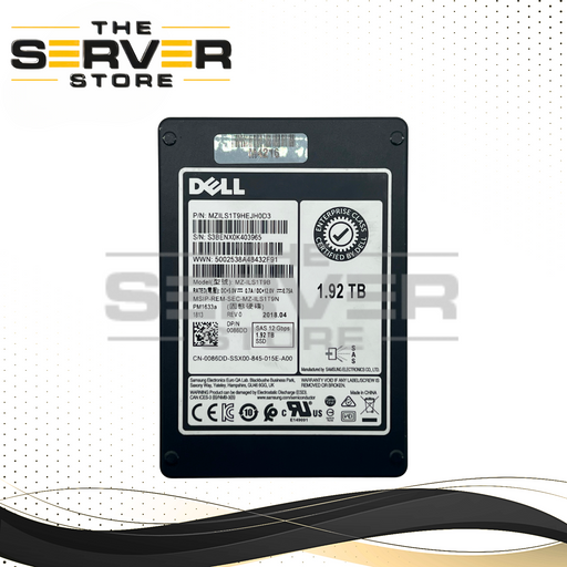 Samsung 1.92TB SAS 12G RI SFF 2.5" SSD PM1633a Series MZILS1T9B MZILS1T9HEJH0D3