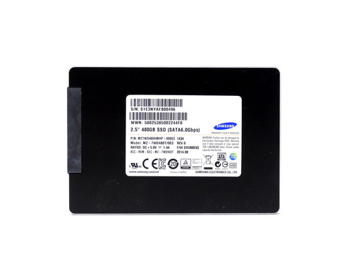 Samsung 480GB 6Gbps SATA 2.5" SSD Solid State Drive MZ-7WD480T/003 (MZ7WD480HMHP-00003)