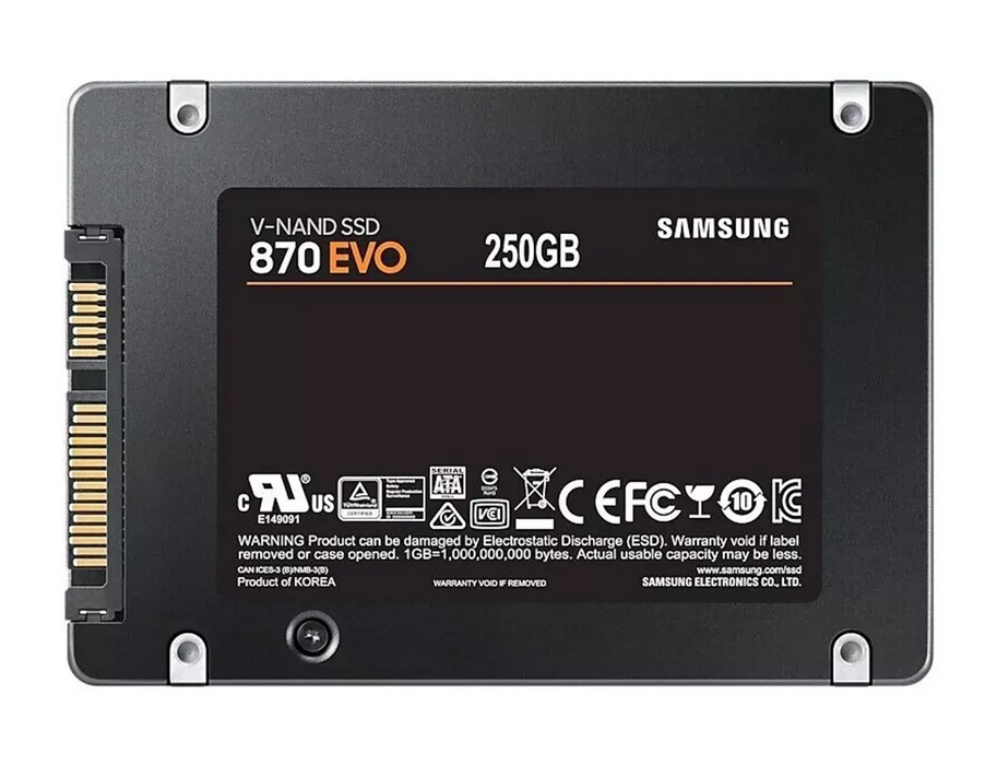 Samsung 870 EVO MZ-77E250 SSD 250 GB SATA 6Gb/s Brand New | USED