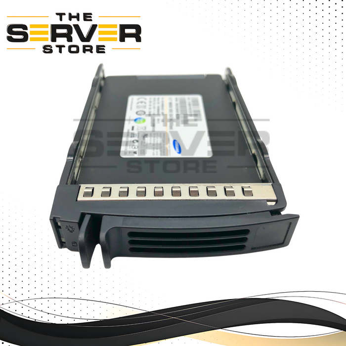 Samsung 960GB 2.5-inch SATA III 6Gb/s Mixed Use Enterprise Solid State Drive (SSD). P/N: MZ7WD960HAGP-00003.