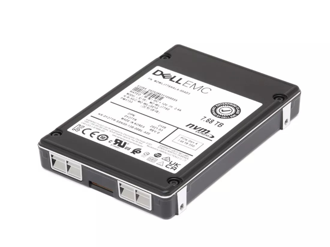 Samsung PM1733 MZWLJ7T6HALA-000D3 SSD 7.68 TB PCIe 4.0 x4 (NVMe) DELL OEM | USED