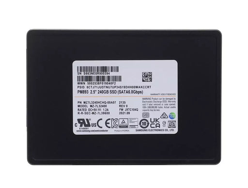 Samsung PM893 MZ-7L32400 SSD 240 GB SATA 6Gb/s Brand New | USED