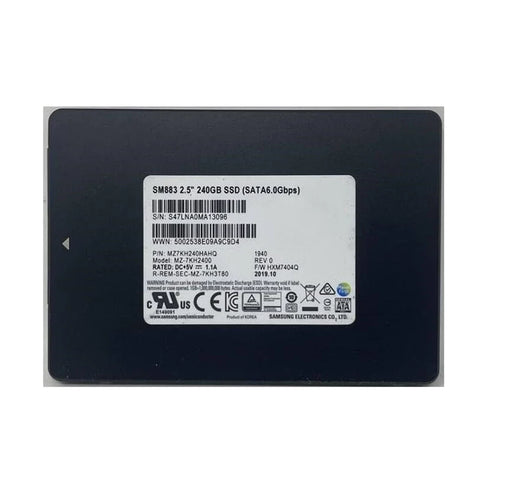 Samsung SM883 MZ7KH240HAHQ SSD 240 GB SATA 6Gb/s | USED