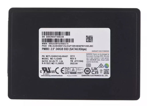 Samsung SM883 MZ7KH480HAHQ SSD 480 GB SATA 6Gb/s | USED