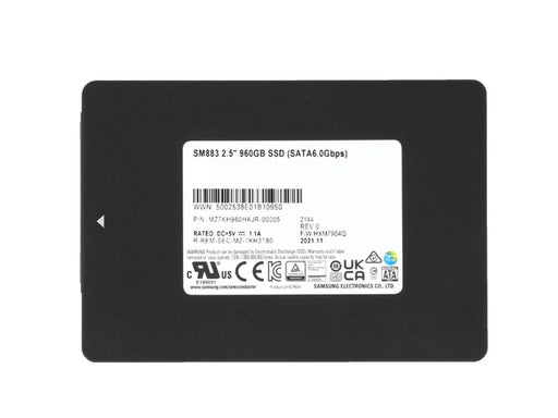Samsung SM883 MZ7KH960HAJR SSD 960GB SATA 6Gb/s | USED