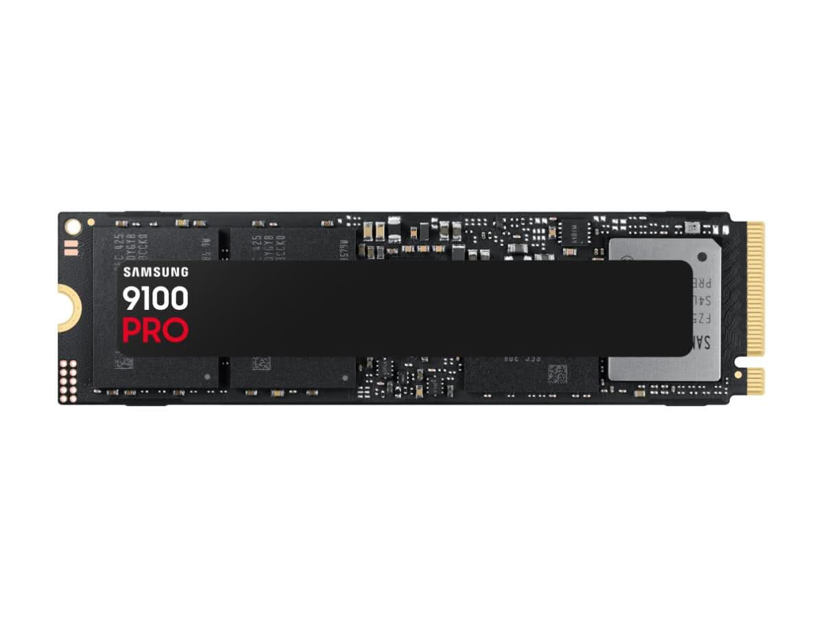 Samsung MZ-VAP2T0B/AM 2TB 9100 PRO PCIE 5.0X4 NVME 2.0 V NAND TLC V8 M.2 Year Limited Warranty SSD