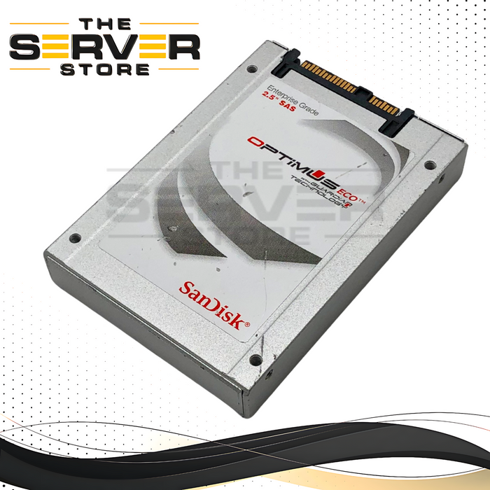 SanDisk Optimus ECO Series 1.6TB 6Gbps SAS 2.5-inch eMLC Enterprise SSD. P/N: SDLLOC6R-016T-5CA1.