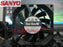 Sanyo Denki 109P0812H-722 80x80x15mm 12V DC 0.2A Axial Cooling Fan