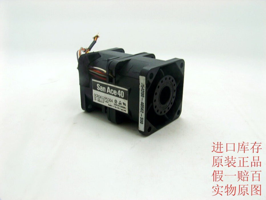 Sanyo Denki 9CR0412P5S04 40x40x56mm 12V DC 0.88A Axial Cooling Fan