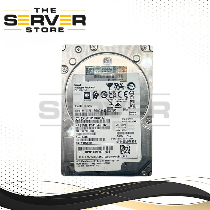Seagate 2.4TB SAS 12G 10K SFF 2.5" HDD Exos 10E2400 Series ST2400MM0159