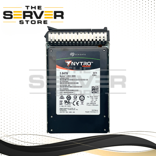 Seagate 3.84TB SATA 6G RI SFF 2.5" SED SSD Nytro 1351 Series XA3840LE10063 Lenovo ThinkSystem Server