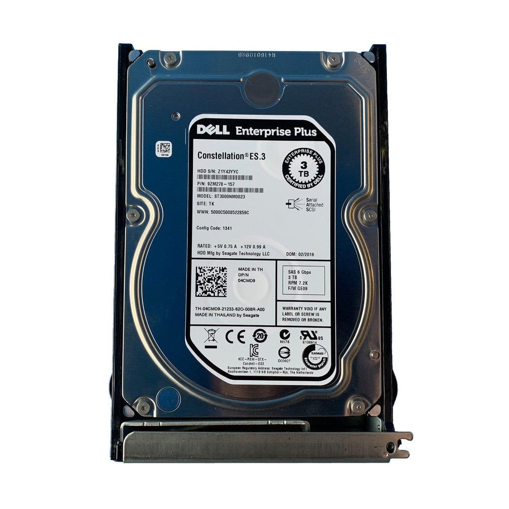 9ZM278-157 — Seagate 3TB 7.2K rpm SAS 6Gbps Hard Drive