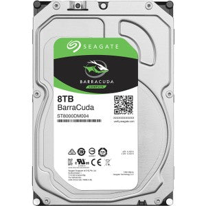 Seagate Barracuda ST8000DM004 8TB 5400 RPM SATA-6Gbps 3.5inch HDD Brand New | USED