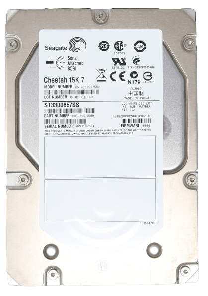 ST3300657SS — Seagate Cheetah 15K.7 300GB 15K 16MB SAS 6Gb/s 3.5"
