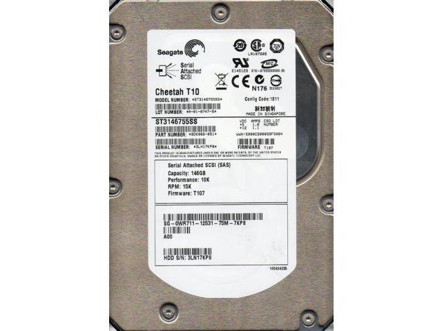 ST3146755SS — Seagate Cheetah 146Gb 15K SAS 3.5inch Hard Disk Dri