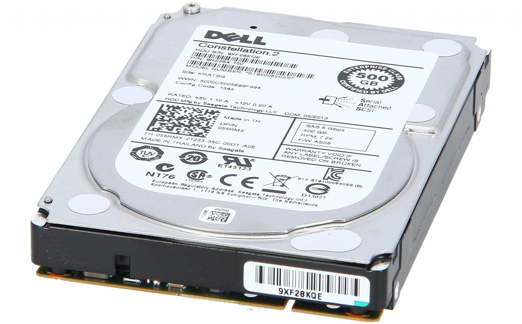 9RZ264-150 — Seagate Constellation 2 500GB 7.2K SAS 6Gbps Hard Dr