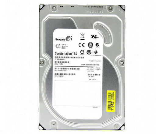 Seagate Constellation ES ST1000NM0001 1TB 7200RPM SAS 6Gb/s 3.5" HDD | USED