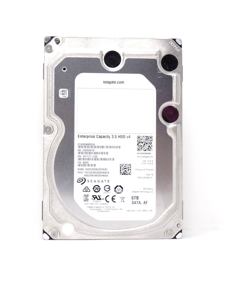 Seagate Enterprise v4 6TB 7.2K 6Gbps SATA 3.5'' Hard Drive (1HT17Z-038)