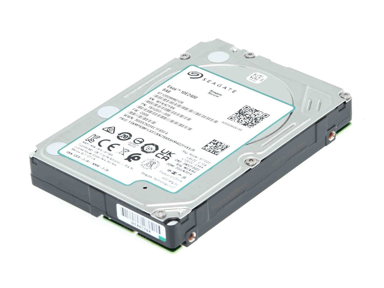 Seagate Exos 10E2400 1.2TB SAS 12Gb/s 10000RPM 256MB Cache (512e / 4Kn / SED) Enterprise 2.5-inch Internal Hard Drive - ST1200MM0139