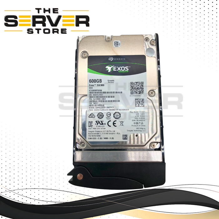 Seagate Exos 15E900 600GB 15K SAS 12Gb/s 2.5" HDD W/Tray 1UU200-003 ST600MP0006