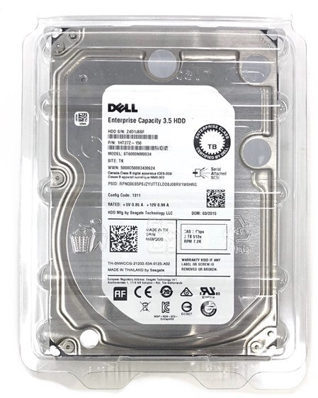 Seagate Exos 7e8 8tb 7.2k sas-12gbps ise 3.5" Hdd - 2KE231-150 | USED