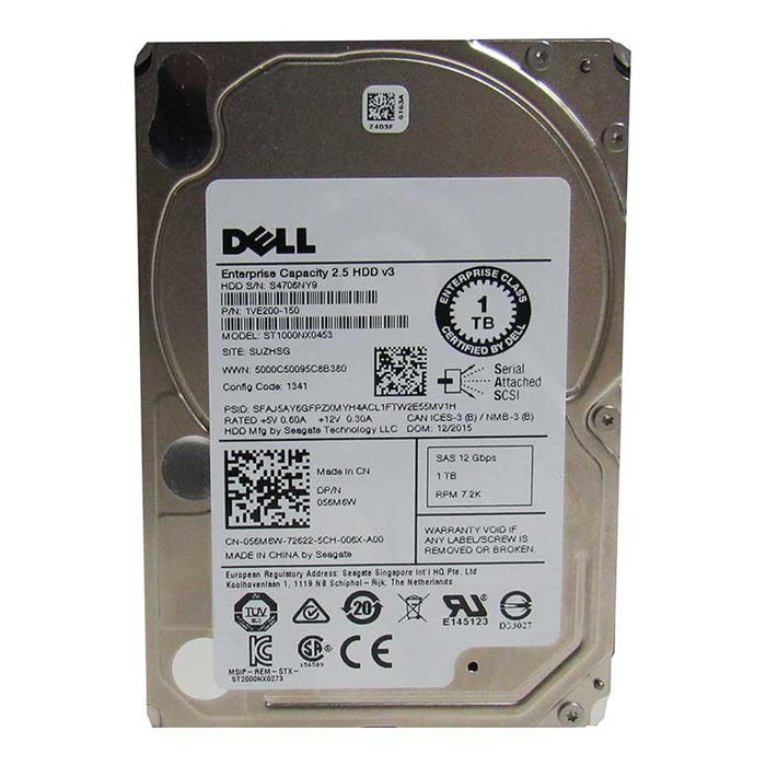 ST1000NX0453 — Seagate Exos 7E2000 1TB 7.2K SAS 12gb/s Hard Drive