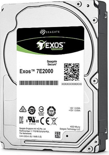Seagate ST2000NX0263 Exos 7E2000 2TB 7.2K SAS 12Gb/s 2.5 Inch HDD | USED