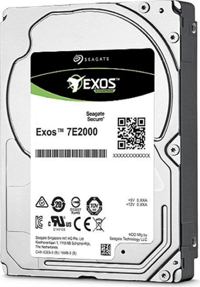Seagate ST2000NX0403 Exos 7E2000 2TB 7.2K SATA 6Gb/s 2.5inch HDD | USED