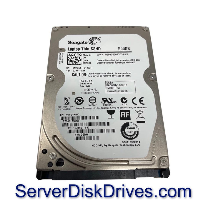 ST500LM000 — Seagate SSHD 500GB 5400RPM 64MB SATA 6.0Gb/s 2.5" Ha