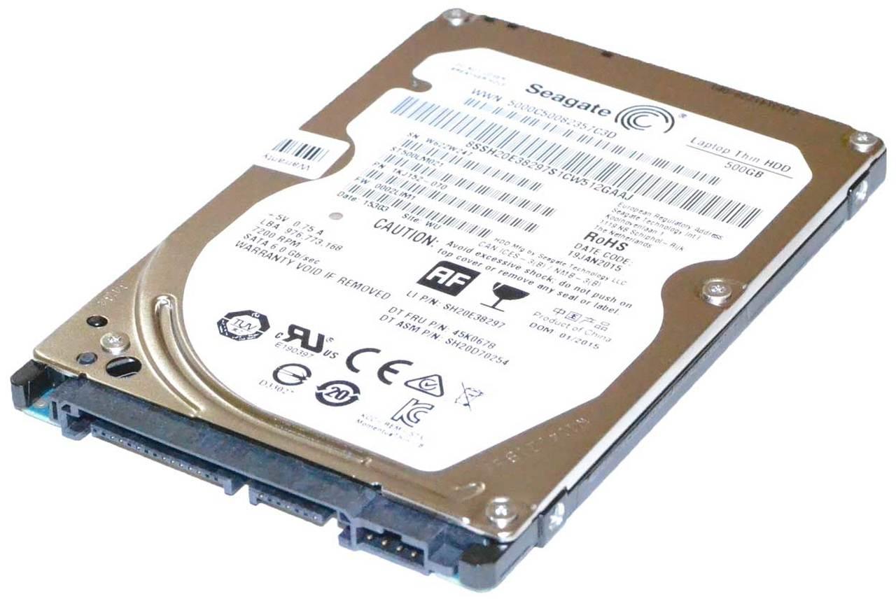ST500LT012 — Seagate 5.4K rpm 2.5" SATA Laptop Hard Drive