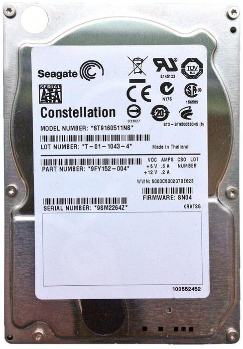ST9160511NS — Seagate 160Gb 7.2K SATA Server Hard Drive