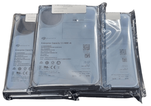 Seagate/OEM ST10000NM0086 (Lot of 3) 10TB 512e SATA 6Gb/s 7.2 3.5" Drives