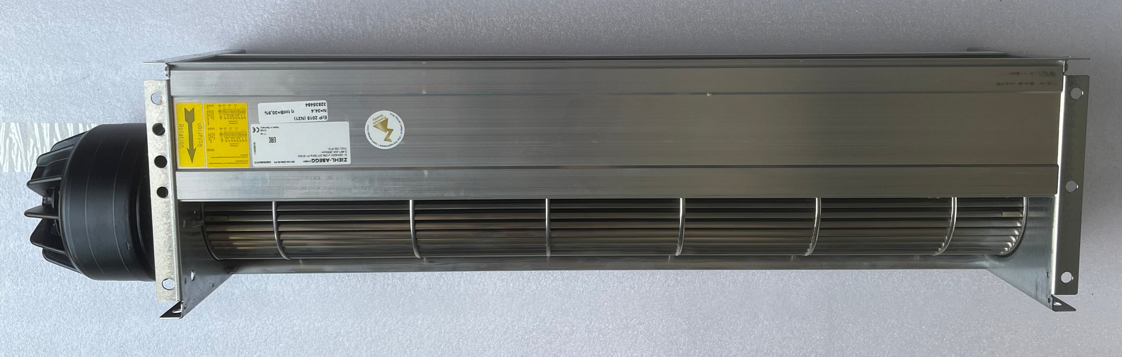 QK10A-2DM.68.FK ZIEHL-ABEGG Crossflow fan 0.87 kW 2.46/1.42 A 2630 rpm