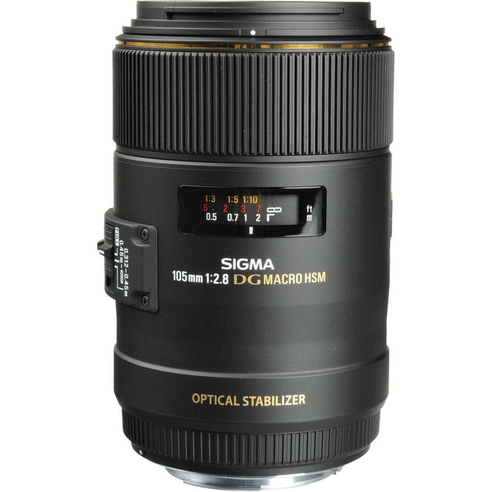Sigma 105mm F2.8 EX DG OS HSM Macro Lens for Canon EF/Nikon F