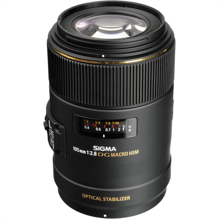Sigma 105mm F2.8 EX DG OS HSM Macro Lens for Canon EF/Nikon F