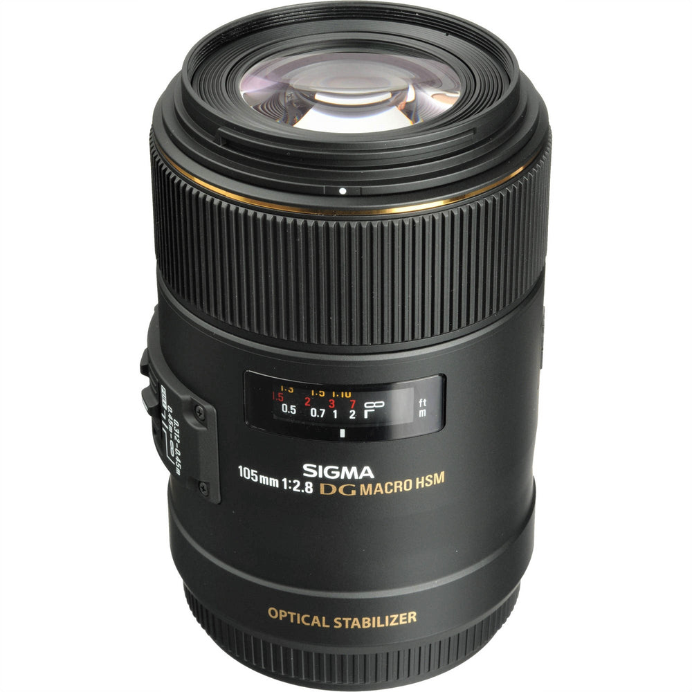 Sigma 105mm F2.8 EX DG OS HSM Macro Lens for Canon EF/Nikon F