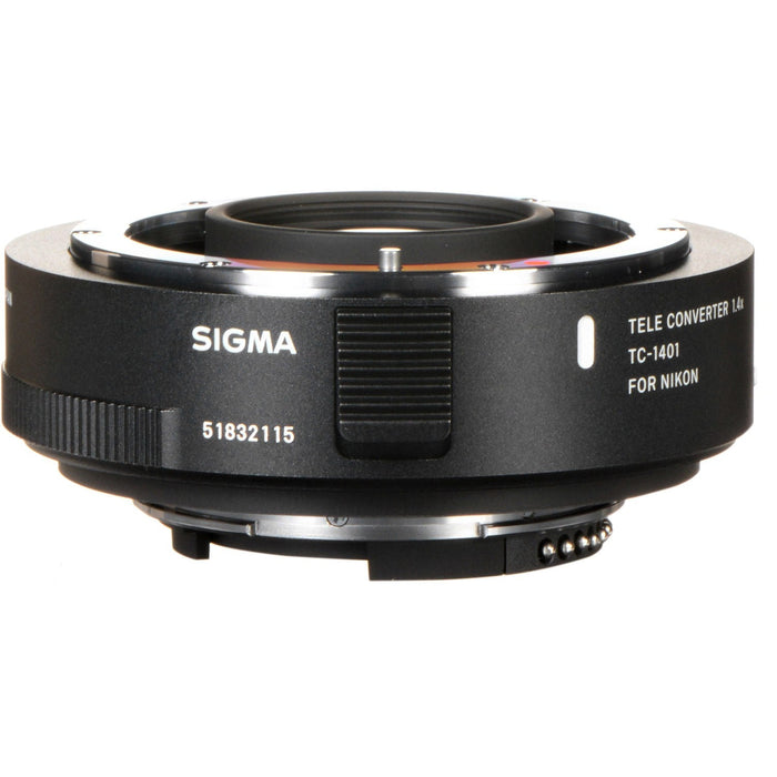 Sigma 150-600mm F5-6.3 DG OS HSM Sports Lens and TC-1401 1.4x Teleconverter for Nikon F