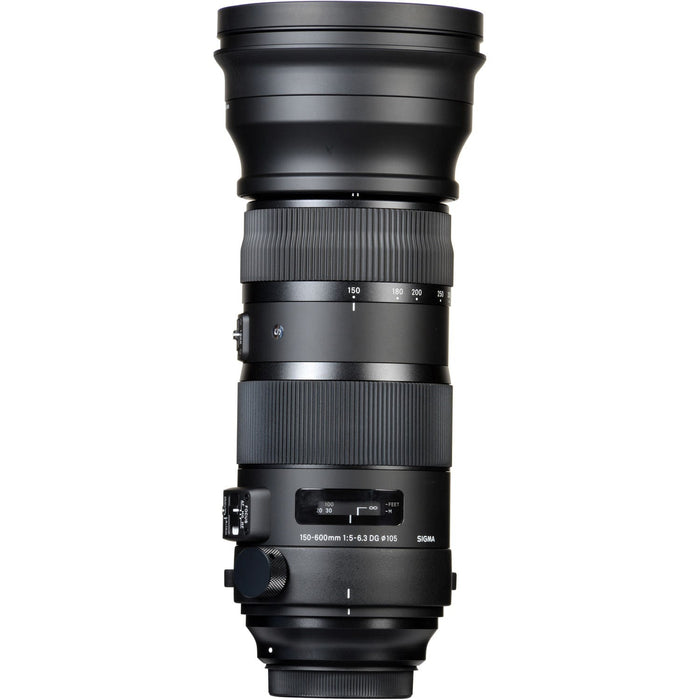 Sigma 150-600mm F5-6.3 DG OS HSM Sports Lens for Nikon F