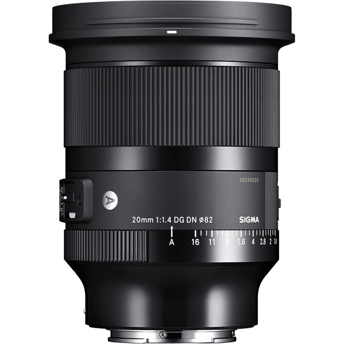 Sigma 20mm F1.4 DG DN Art Lens (Sony E Mount)