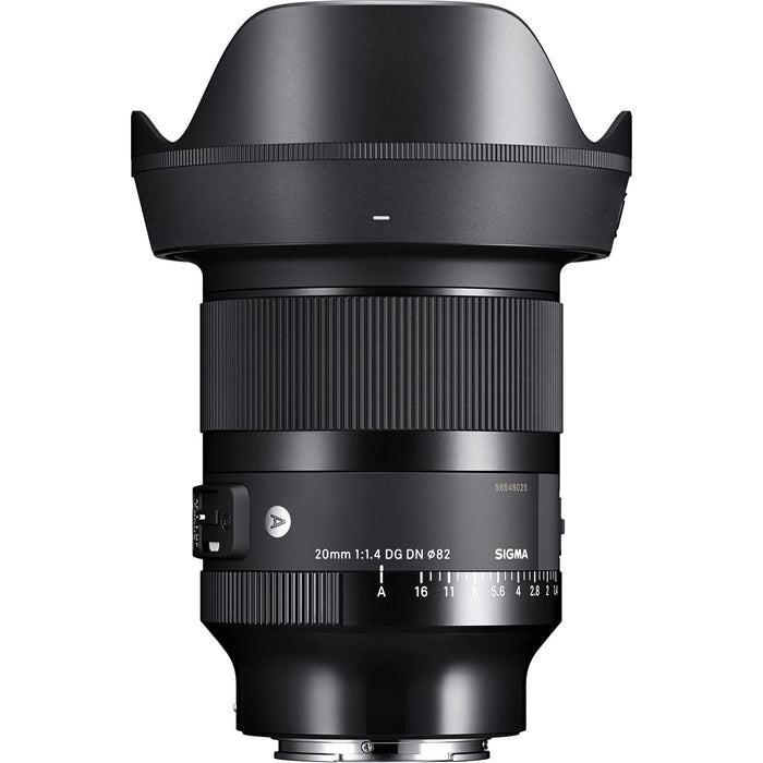 Sigma 20mm F1.4 DG DN Art Lens (Sony E Mount)