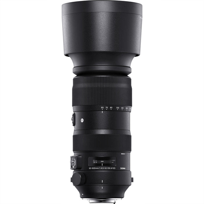 Sigma 60-600mm F4.5-6.3 DG OS HSM Sports Lens for Sigma SA