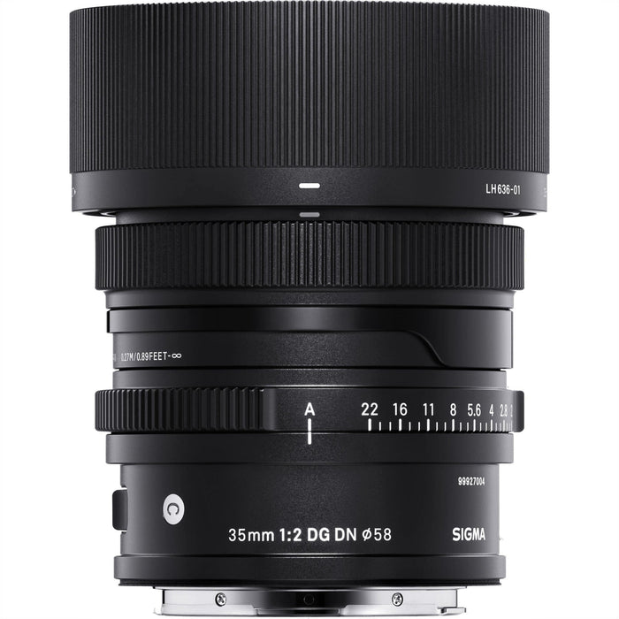 Sigma Lens Hood for 35mm F2.0 DG DN Contemporary Lens