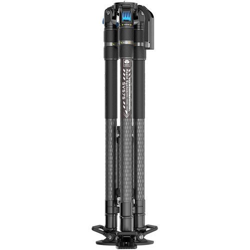 Sirui SVS75 Rapid-System Carbon Fiber Tripod with SVH15 Fluid Head (75mm)