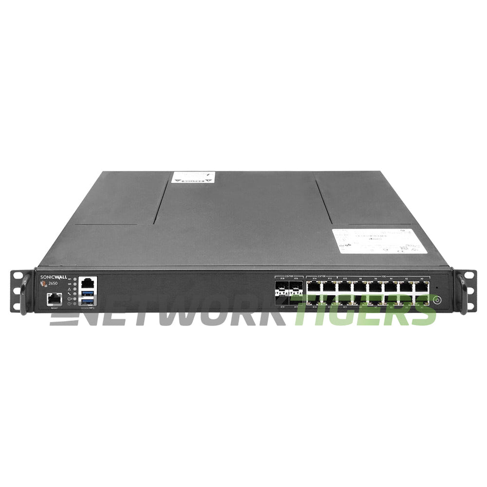 SonicWall NSA 2650 HA Unit 01-SSC-2007 3.0 Gbps Firewall - TRANSFER READY