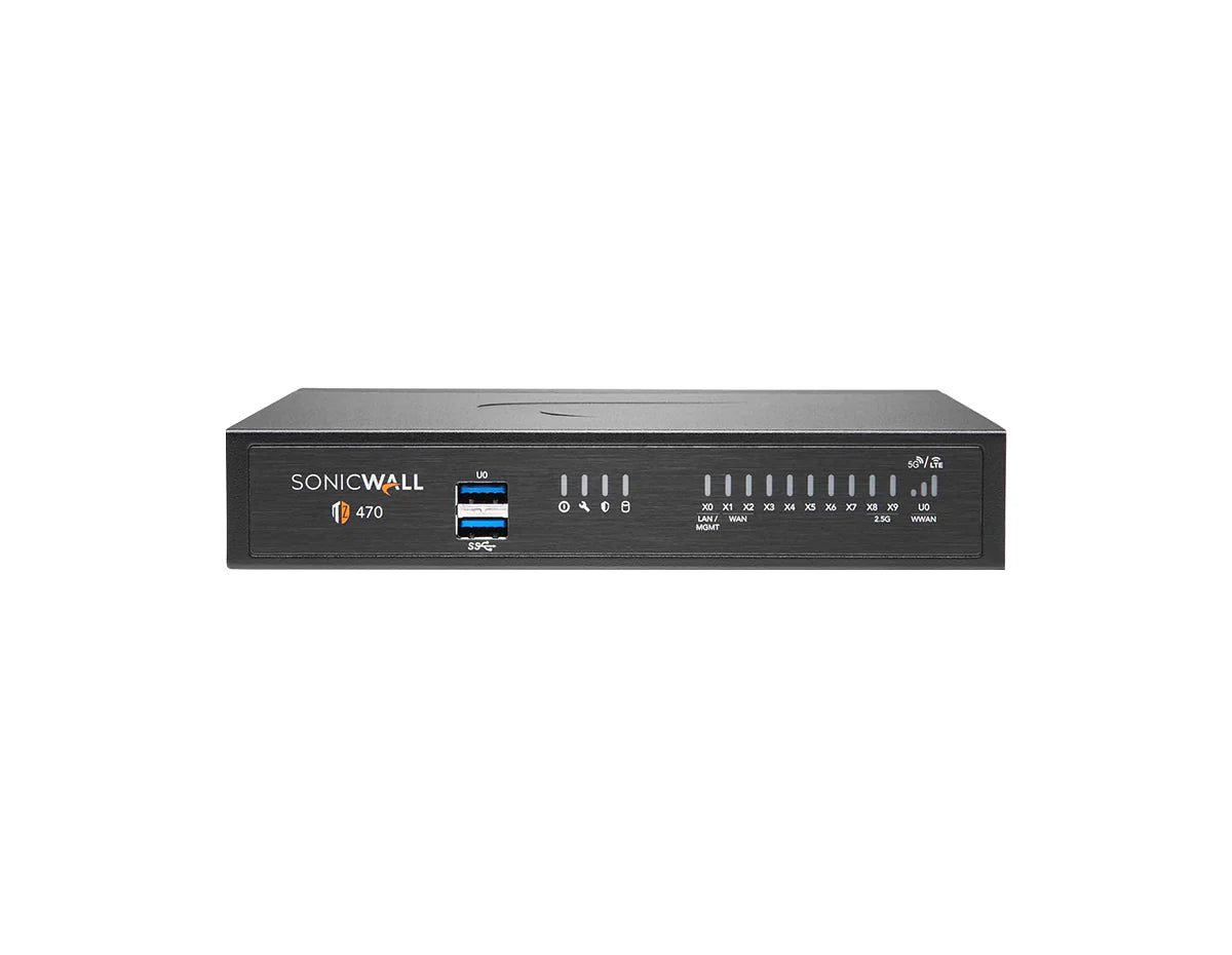 SonicWall TZ470 Appliance Only Firewall (02-SSC-2829)