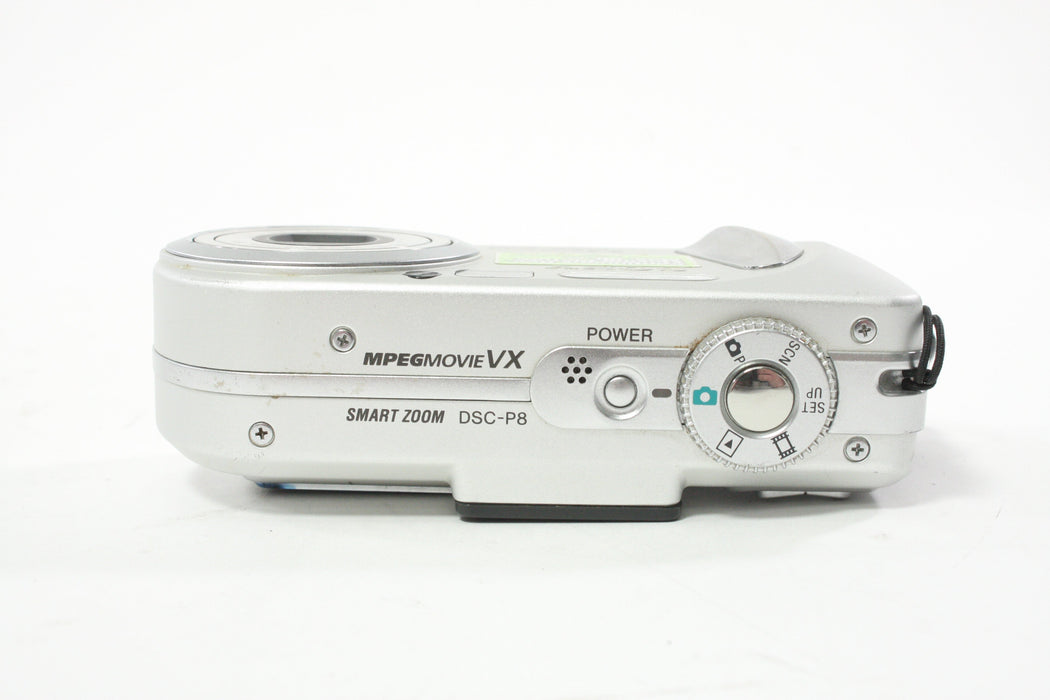 Sony CyberShot DSC-P8 Digital Point-and-Shoot Camera 3x Zoom 3.2mp