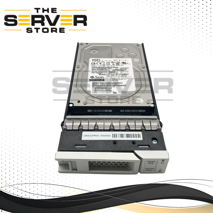 Sun Oracle HGST 4TB 7.2K 6Gb SAS 3.5" LFF Drive 7065489 W/Tray HUS724040ALS640